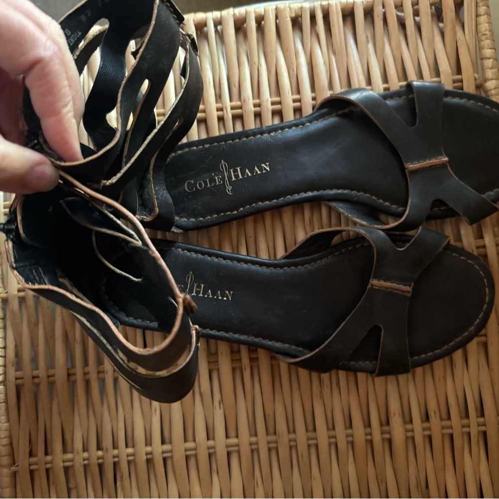 Cole Haan Women's Dark Brown Sandals